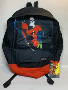 Disney Incredibles Jansport High Stakes Mr. Increíble mochila de día de ahorro nueva con etiquetas - Imagen 1 de 11