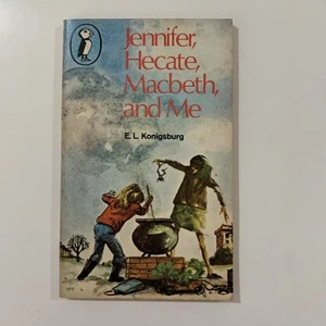Jennifer, Hecate, Macbeth, And Me, By EL Konigsburg RARE Edition 1974 PB - Picture 1 of 11