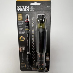 Klein Tools 32516HD KNECT 16-In-1 Impact-Rated Hybrid Screwdriver/Nut Driver NEW - Picture 1 of 8
