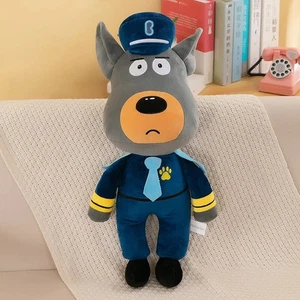 30cm Sheriff Labrador Dog Plush Toy Doll Anime Security Sergeant Labrado - Picture 1 of 25