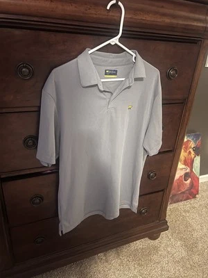 Jack Nicklaus golf Polo Shirt Men's Large Bear Logo Short Sleeve L gray   - Image 1 of 4