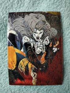 Chaos 1995! Lady Death Chromium II #26 — Diagonalsprung, Purpurspray, Wildschlag - Bild 1 von 2