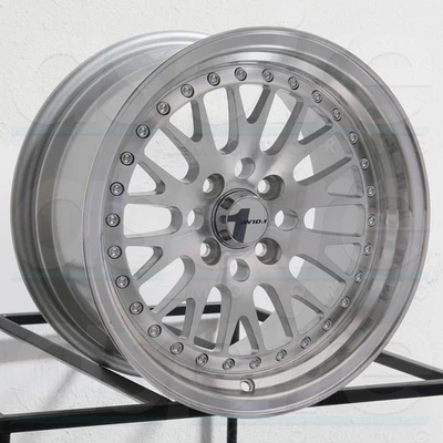 Llantas mecanizadas plateadas AVID1 AV12 16x8 4x100/4x114,3 25 (4) 73,1 llantas de 16" pulgadas Foto 1 de 4