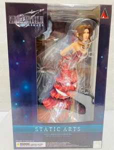 Final Fantasy VII Remake Aerith Gainsborough Red Dress Static Arts Figure 9.5" - Picture 1 of 6