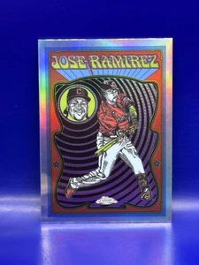 2025 Topps Chrome Ultra Violet All Stars Jose Ramirez Guardians #UV9 SSP - Picture 1 of 2