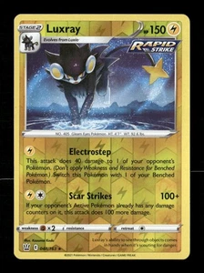Luxray Reverse Holo Holo Rare SWSH05: Kampfstile 048/163 LP Pokemon LP - Bild 1 von 2