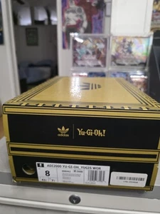 Yu-Gi-Oh! x Adidas ADI2000 Black Sneaker w/ SEALED CARD H06442 Men's Size 8 - Picture 1 of 6