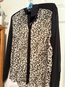 Camicetta donna CHICO’S stampa animalier TG 3 - Foto 1 di 4