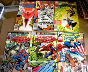 Marvel 1977 6 issues AMAZING SPIDER-MAN ANNUAL 12 13 14 15 16 Key plus -1 NM gb - Bild 1 von 13