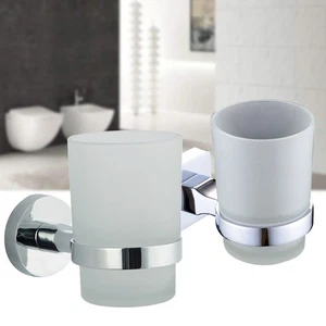 Cup Toilet Toothbrush Holder Hotel Accessories Bathroom Organizer Toothpaster - Picture 1 of 6