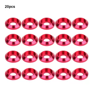 20PCS 6061 Screw Washer Gasket For M3 Hex Socket Screws(Hot Pink ) NAU - Picture 1 of 8