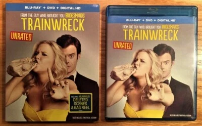 Trainwreck (Blu-Ray + DVD + Slipcase Sleeve) Unrated Edition Amy Schumer - Image 1 of 2