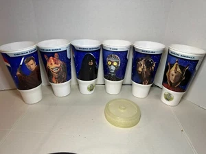 1998 Star Wars Episode 1 -  lot of 6 Pepsi Cups, Immaculate - Picture 1 of 2