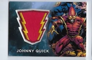 Parche réplica Cryptozoic DC Super-Villains E-02 Johnny Quick - Imagen 1 de 1