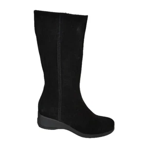 New! La Canadienne Tara Waterproof Wedge Boot Black 8.5 - Picture 1 of 6