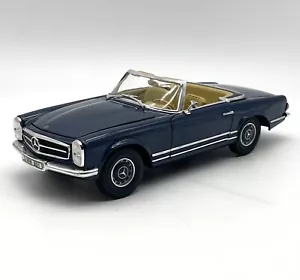 Anson Mercedes Benz 280 SL Roadster Sportwagen Pagode in blau, OVP, 1:18, D069 - Bild 1 von 11