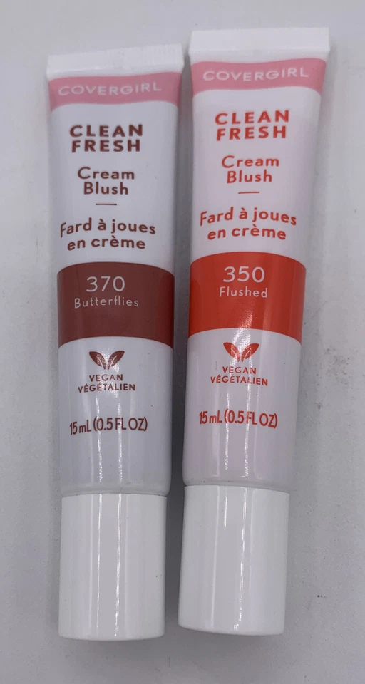 COVERGIRL Clean Fresh Cream Vegan Blush 350 Flushed