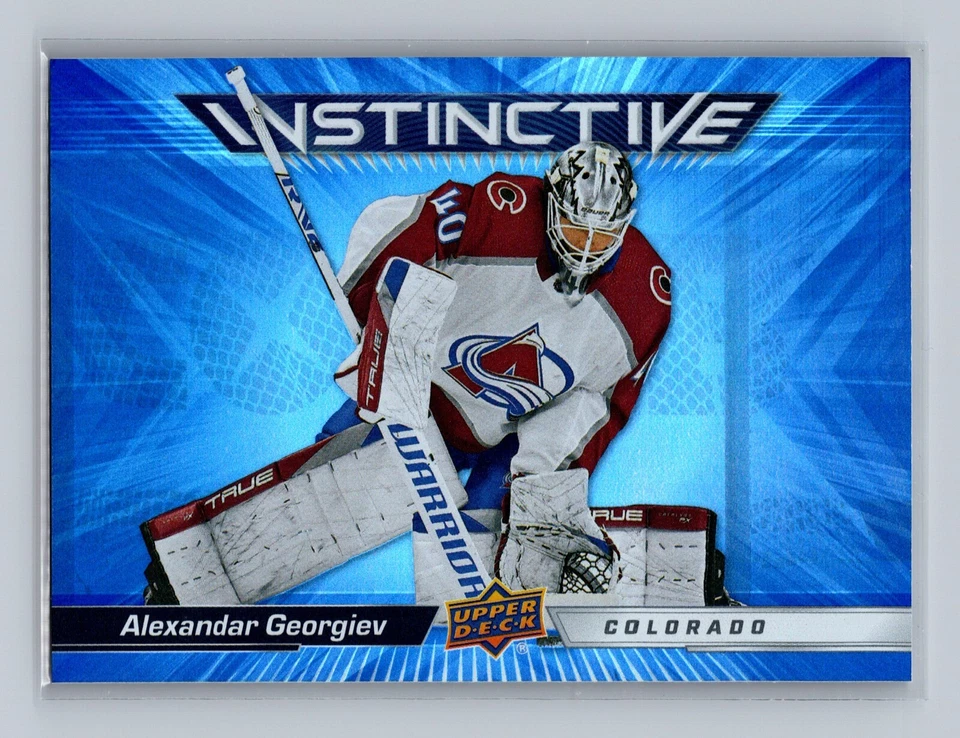 2023-24 Upper Deck Series 2 - Instinctive Alexandar Georgiev #IN-9  - Image 1 of 1