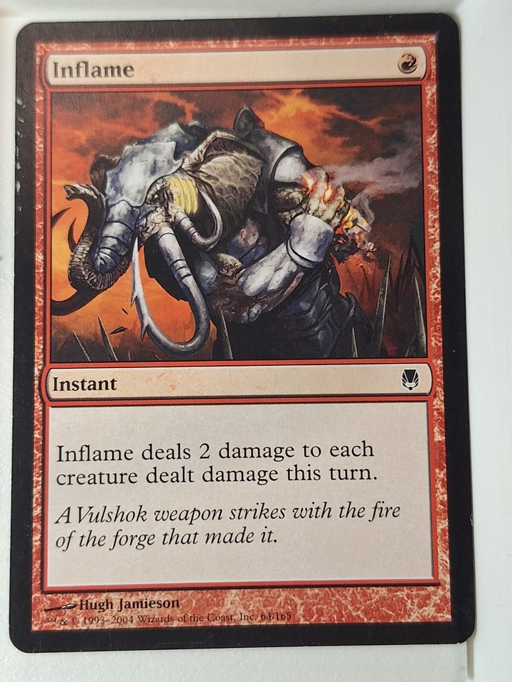 Inflame - (MP) Darksteel - Magic the Gathering MTG - Image 1 of 2