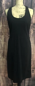 boston proper black Sleeveless dress with racer back, size 4 - Picture 1 of 5
