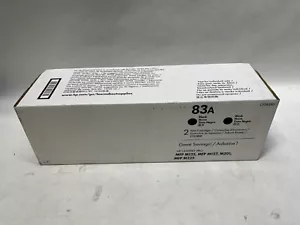 Genuine OEM HP CF283AD 83A Black Toner Cartridge - Picture 1 of 2