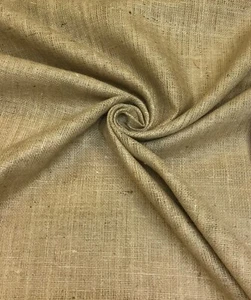 Chatham Glyn Rustic Luxury Hessian/Jute10oz Fabric,Cushion/Craft/Wedding,Florist - Picture 1 of 5