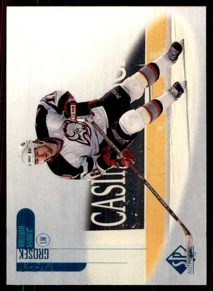 1998-99 SP Authentic Michal Grosek Buffalo Sabres #10 - Image 1 of 2
