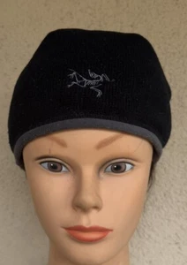 Arc'teryx Rho Fleece Black/grey Beanie - Picture 1 of 12