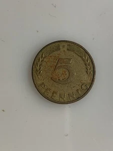 5PF BRD Deutschland 1967 F - Zirkuliert - Bild 1 von 2
