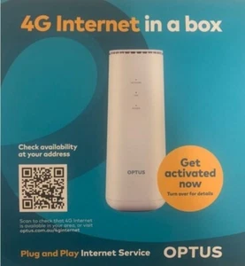 Optus 4G Home Modem Model - MF289D White - Connect To 64 WiFi devices - Picture 1 of 2