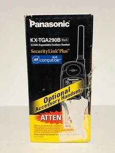 Panasonic KX-TGA290B 2.4GHz Cordless Handset for KX-TG2970 Phone System Black - Picture 1 of 11