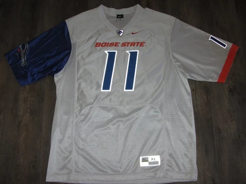 Boise State Broncos Nike NCAA College Football Jersey #11 XL Sewn Team White Cover