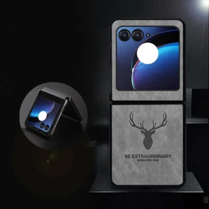 Funda para Motorola Razr 50 Ultra Cubierta, Business Bumper Carcasa de Cuero - Imagen 1 de 12