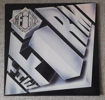 The Firm 'THE FIRM' LP - 1985 NM / NM - Euro pressing (Jimmy Page, Paul Rodgers) - Image 1 of 4