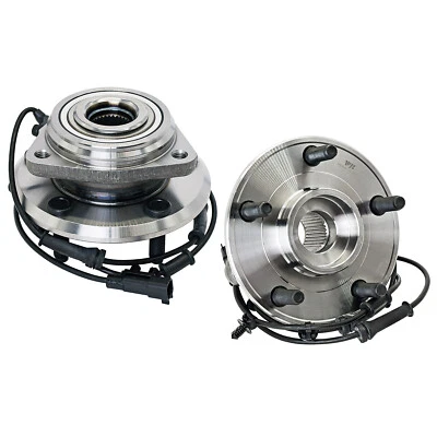 Par de conjunto de buje y cojinete de rueda delantera para Jeep Wrangler 2011-2017 3,6 L 3,8 L Foto 1 de 4