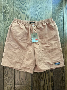 Patagonia Baggies Longs Shorts Herren Größe Small 7" Schrittlänge Sienna Ton gefüttert neu - Bild 1 von 6