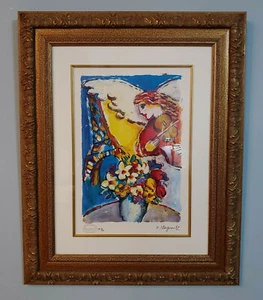 Zamy Steynovitz Heavenly Flight ll Limited Edition AP 41/150 Jewish w-m - Picture 1 of 6