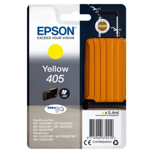 Cartuccia Epson 405 valigia inchiostro giallo originale - Imagen 1 de 1