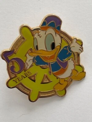 Japan Tokyo Disney Land SEA TDL TDS Pin Badge Donald Duck 5th limited Prize (B0) — 第 1/2 张图片