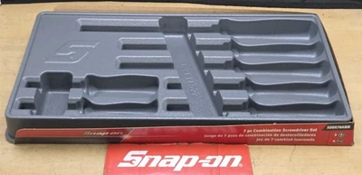 Nuevo Snap On PAKTY255 - Bandeja para SDDX70A - Juego de destornilladores combinados de 7 piezas Foto 1 de 4