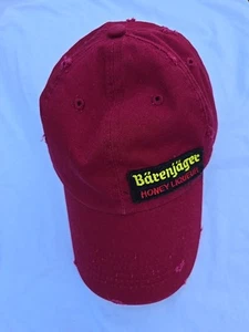 Cappello da baseball berretto Barenjager miele liquore ricamato invecchiato Jagermeister - Foto 1 di 5