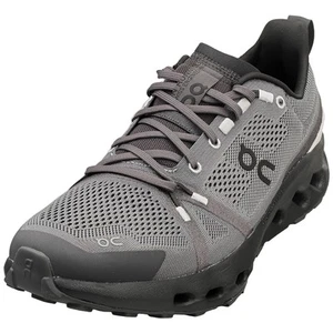 On Running Cloudsurfer Trail Mens Fashion Trainers in Eclipse Black - Picture 1 of 8