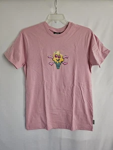 Icecream Shirt Pink Melted Cone Graphic Short Sleeve T Shirt Mens Size Medium - Picture 1 of 5
