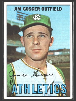 1967 Topps #17 Jim Gosger - Image 1 of 2