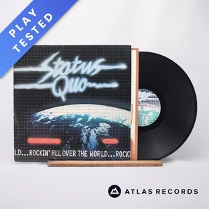 Status Quo Rockin' All Over The World LP Album Vinyl Record 9102 014 - VG+/EX - Picture 1 of 9