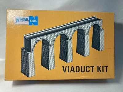 KIT VIADUCTO ATLAS #2826 ESCALA N (el kit de caja abierta está completo) Foto 1 de 2