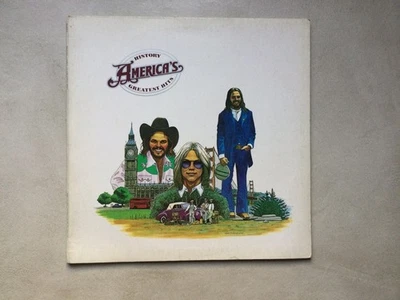 AMERICA - FRENCH LP 33T VINYLE - HISTORY AMERICA.’S GREATEST HITS - Photo 1/4