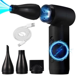 Compressed Air Duster, 80000RPM Jet Dryer Blower, Stepless Speed Regulation P... - Picture 1 of 7