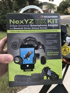 Celestron NexYZ 3-Axis Phone Adapter For Telescopes, Binoculars, And Microscope - Picture 1 of 1