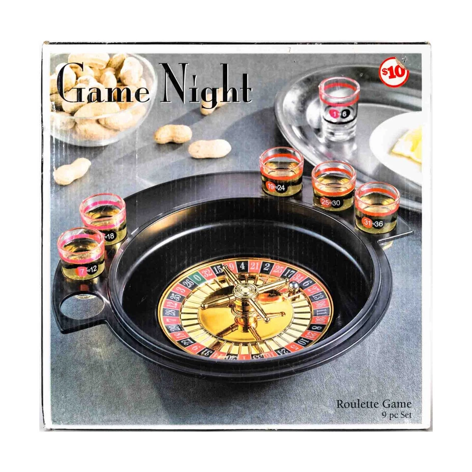 Caja de ruleta de juegos de mesa Jay Companies Fair/NM Foto 1 de 1